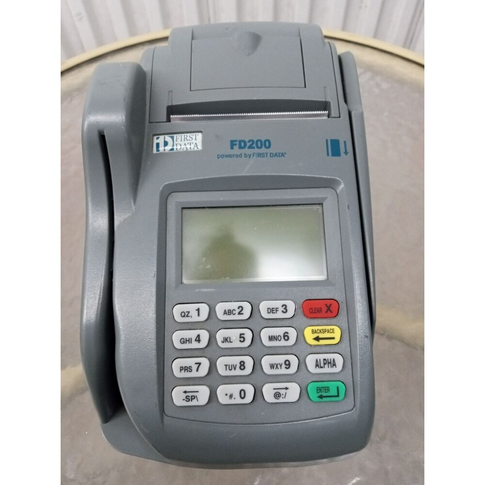 Credit card machine